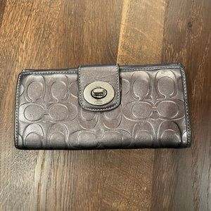 Coach long wallet